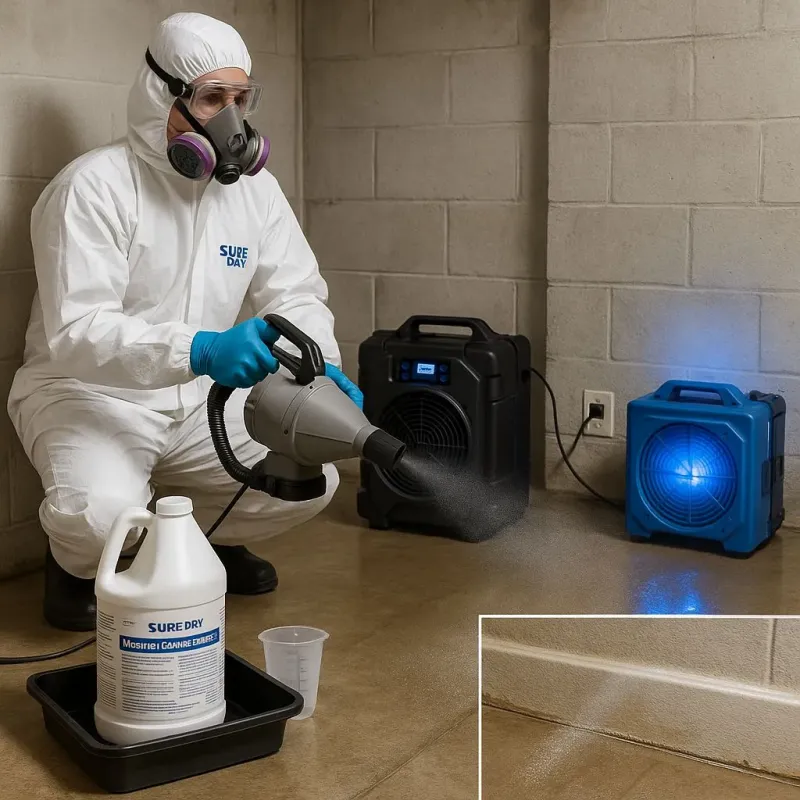 Sanitization and Odor Removal process in Kinsley, KS
