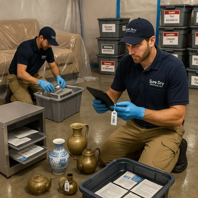 Content Protection and Restoration process in Kinsley, KS